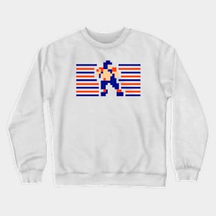 Tecmo QB Stripes - Denver Crewneck Sweatshirt